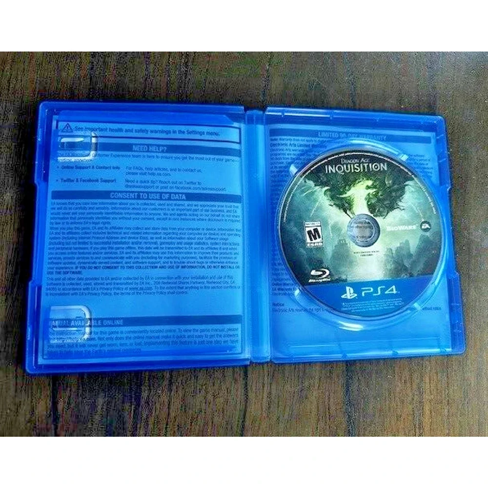 Dragon Age Inquisition Sony PlayStation 4, PS4 Video Game